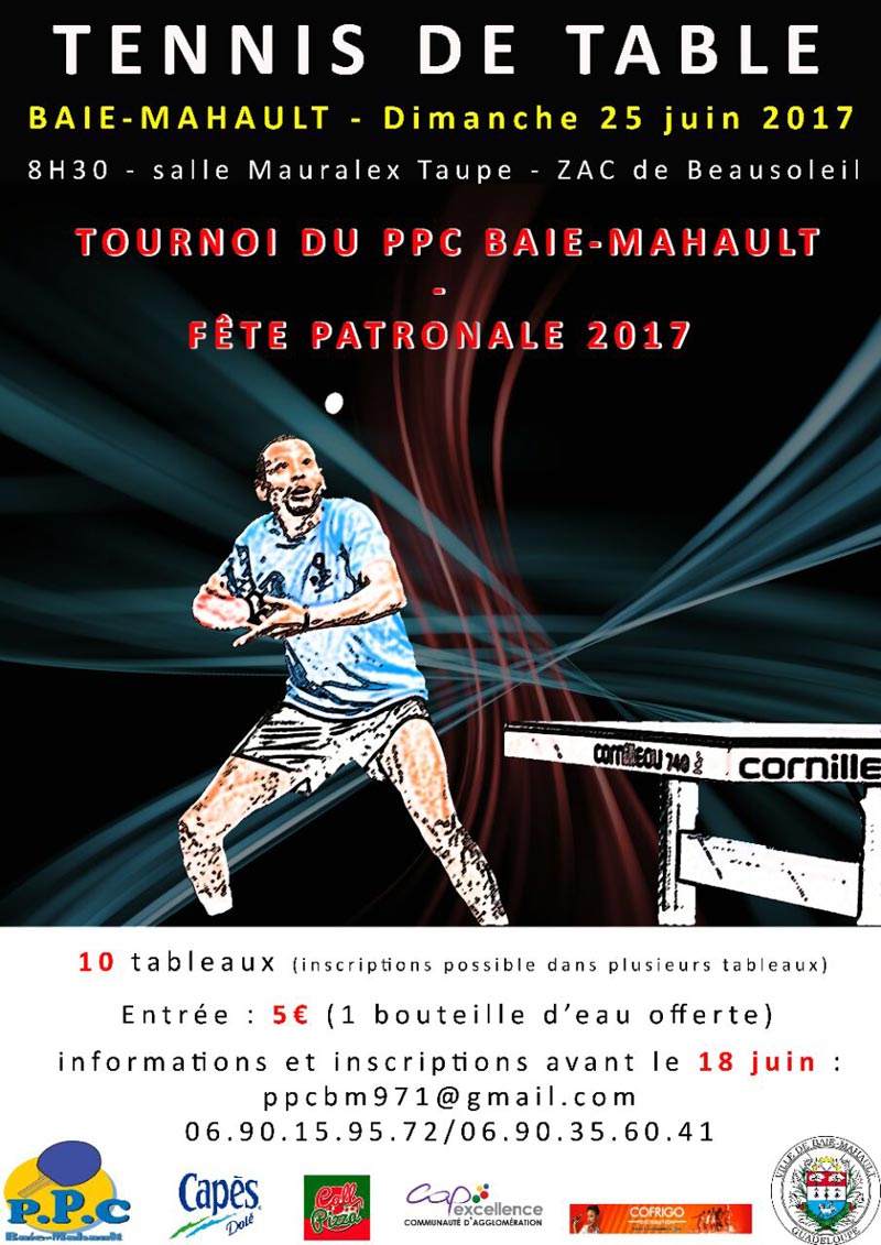 Tournoi du PPC Baie-Mahault - Fête patronale - 25 juin 2017